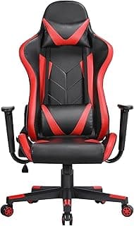Ergonomic Gaming Chair Racing Style Office Chair High Back PU Leather Desk Chair Executive Computer Chairs with Lumbar Support