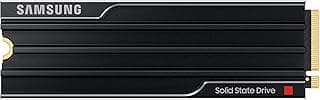 سامسونج SSD 9100 برو مع مشتت حراري 2TB، منفذ PCIe 5.0x4 M.2 2280، سرعة قراءة تصل إلى 14800/13400 ميجابايت/ثانية، الافضل للحوسبة بالذكاء الاصطناعي والالعاب ومحطات العمل شديدة التحمل (MZ-VAP2T0CW)