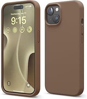 Liquid Silicone Case Compatible with iPhone 15 Case, Premium Silicone Mobile Phone Case, Full Body Protective Case [4-Layer Shockproof Structure], Scratch-Resistant, Soft Microfibre Lining
