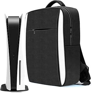 Carry Case For PS5, Game Console Accessories Backpack Travel Bag For PS5 For Controller Gaming Accessories