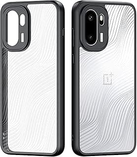 Frosted Shield Back Clear Case Compatible with OnePlus 15R OnePlus Ace 6