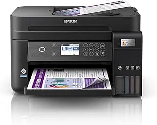 EcoTank L6270 Office ink tank printer A4 colour 3-in-1 printer with ADF, Wi-Fi and Smart Panel Connectivity and LCD screen