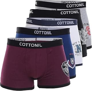 Bundle of (5) boxer for men - Multicolor