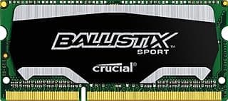 ذاكرة رام باليستكس سبورت 4 جيجابايت DDR3 فردية 204 دبوس 1600 MT/s (PC3-12800) SODIMM - BLS4G3N169ES4CEU