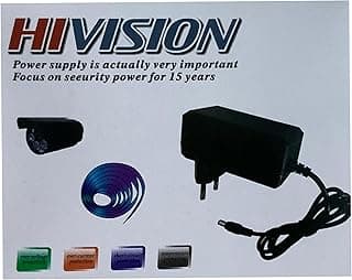 Hivision DL-1220 Power Adapter:12V 2A Universal Charger for Various Electronic Devices Smart Protection Shield for Devices