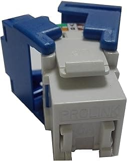 CAT6 UTP 1G keystone jack مع غطاء
