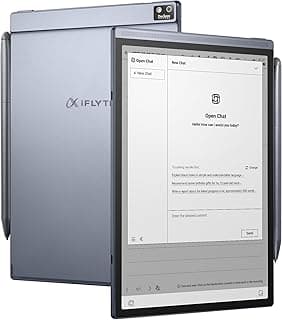 تابلت AINOTE Air 2 ذكي بشاشة E Ink مقاس 8.2 بوصة مع قلم وإضاءة قابلة للتعديل، تحويل صوتي متعدد اللغات مدعوم بالذكاء الاصطناعي، تابلت تدوين ملاحظات ورقي ونوت بوك رقمي لإدارة الاجتماعات والدراسة
