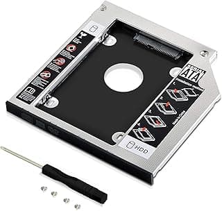 محول صينية هارد 2 2.5 بوصة ساتا HDD SSD من جيكير شيب، هارد دي في دي CD ROM ضوئي سوبر درايف 9.5 ملم وفتحة محرك أقراص CD / DVD-ROM