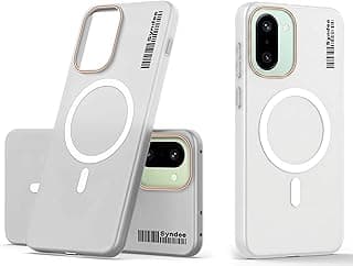 Case Back Cover for OnePlus 15R/OnePlus Ace 6/Ace 6T, Sleek Frosted Translucent Back Only Compatible with Wireless Magnetic Accessories | Anti-Scratch Shockproof Phone Case (Clear)