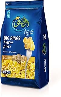 Al Doha Big Rings Pasta, 400 GM