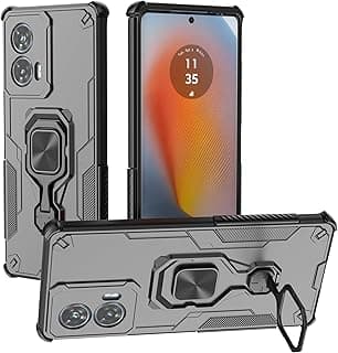 جراب ظهر بلاك بانثر متوافق مع موتورولا Edge 50 Fusion (أسود)