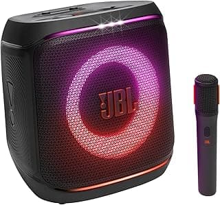 JBL مكبر صوت بلوتوث انكور 2 من بارتي بوكس، اسود