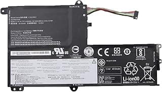 بطارية لابتوب بديلة L15C3PB1 5B10W67358 5B10Q39205 L15M3PB0 5B10Q39202 L15L3PB0 لجهاز لينوفو IdeaPad 330S-14AST 330S-14IKB 330S-1550S-1555 ARR 3300 S-15AST 330S-15IKB 11.4 فولت 52.5 وات