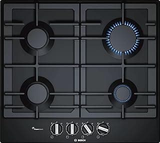بوتاجاز Series 6 مقاس 60 سم - ستيل مطلي بالمينا - 4 شعلات - حوامل أواني حديد زهر - 9 مستويات طاقة محددة بدقة - صنع في إسبانيا - بدون إطار