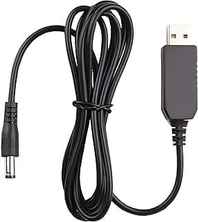 كابل USB للراوتر، محول 5V إلى 12V - Next store قابس DC 5.5 x 2.1mm لراوترات كابل طاقة معزز ومستقر