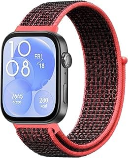 سوار نايلون لساعة هواوي Fit 5 / Fit 5 Pro / Fit4 / 4 Pro/Fit 3، سوار رياضي مرن قابل للتعديل للرجال والنساء