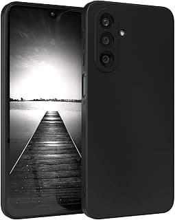 جراب سيليكون لسامسونج Galaxy A26 5G، جراب ناعم مضاد للصدمات، غطاء حماية مع حماية للكاميرا، جراب TPU مطفي فاخر