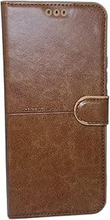 3mara store Compatible with Xiaomi Redmi Note 15 PRO Case Cover Skin High Quality New Premium Leather Shockproof Case (Brown)