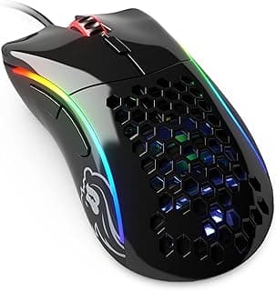 PC Gaming Race Model D - Gaming Mouse, Pixart 3360 Optical Sensor, 12000 Dpi, Ultra Light 6 Programmable Buttons, Ergonomic Mouse for Small Hands, RGB Lighting Gaming Mouse