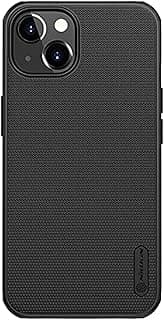 جراب ظهر صلب Super Frosted Shield Pro لهاتف ابل ايفون 13 مقاس 6.1 بوصة أسود