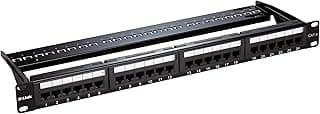 شريط تنظيم كابلات Cat6 (24AWG، 305 متر، أسود)