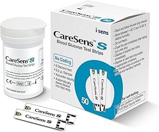 i-sens CareSens S No Coding Blood Glucose Test Strips