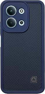 جراب خلفي Xpress Carbon (لـ C85) لهاتف شاومي Poco C85، سيليكون ناعم بلمسة مطفية مع حماية للكاميرا، جراب نحيف مضاد للصدمات (أزرق)