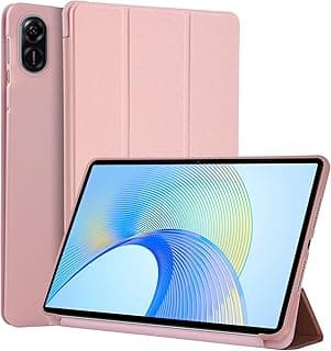 Case Compatible with Honor Pad X9 11.5 Inch 2023 /X8 Pro 11.5 Inch 2023, Premium PU Leather Shell Cover Case, Rose Gold