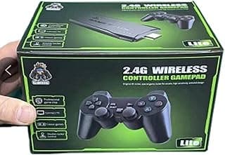 جهاز تشغيل ألعاب الفيديو الرقمية M8 يو باو بوزن 2.3 جم لاسلكي لجهاز PS1 U8 HDMI 4K