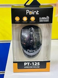 ماوس لاسلكي POINT PT-125 أسود