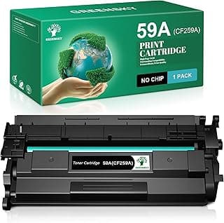 خرطوشة حبر من جرينسكي متوافقة مع اتش بي CF259A CF259X 59A 59X لطابعات اتش بي برو M404n M404dn M404dw M428dw M428dn M428fdw (1 قطعة لون اسود بدون شريحة)