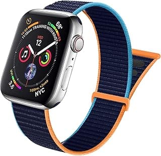 سوار نايلون Solo Loop متوافق مع ساعة ابل مقاس 38mm 40mm 41mm 42mm 44mm 45mm، سوار رياضي مضفر قابل للتعديل للنساء والرجال لساعة iWatch سيريس SE/7/6/5/4/3/2/1