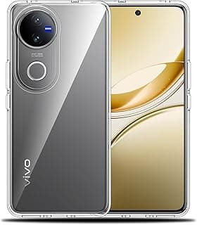 جراب شفاف لـ Vivo V50 5G / Vivo V50e 5G، جراب TPU شفاف، نحيف، ناعم، مقاوم للخدش والصدمات