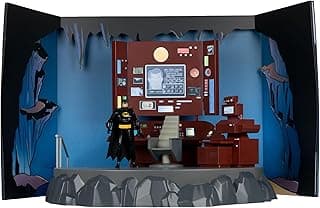 ماكفارلين Batman: The Animated Series مجموعة Batcave مع مجسم باتمان حصري 15.2 سم Gold Label