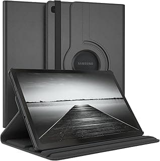 جراب تابلت جلد دوار 360 درجة متوافق مع (سامسونج Galaxy Tab A7 10.4 بوصة 2020)