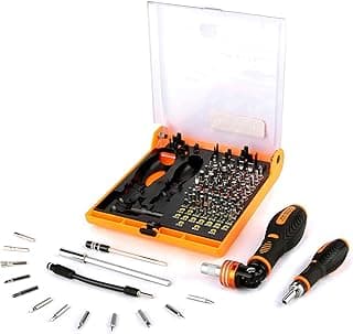 طقم مفكات مغناطيسي احترافي JM-6113- 73 في 1 للمنزل والموبايلات والتابلت واللابتوب والالكترونيات