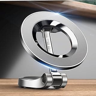 حامل موبايل للسيارة متوافق مع MagSafe، حامل مغناطيسي للتابلوه، هدايا للرجال والنساء، اكسسوارات لهواتف ايفون 17 برو ماكس/16/15/14/13، سامسونج جالكسي S25 الترا/S24/نوت 20/نوت 10