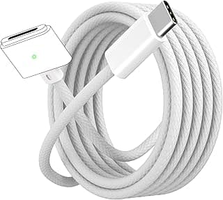 كابل 140 وات USB-C إلى Magnetic 3 للابتوب ماك بوك، طول 6.6 قدم متوافق مع MacBook Pro (14/16 بوصة) و MacBook Air