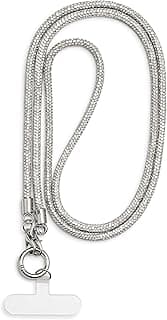 Shiny Mobile Phone Lanyard Long Key Ring Phone Chain Hanging