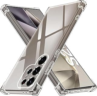 جراب لهاتف سامسونج Galaxy S26 Ultra 5G غطاء TPU شفاف سيليكون جل خلفي، حماية ضد الصدمات مع زوايا معززة (شفاف)