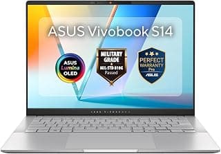 ASUS Vivobook S14 [S3407QA-SF067W] Snapdragon® X X1 26 100 / LPDDR5X 16GB / 512GB SSD/Qualcomm® Adreno™ GPU/FHD+ 14.0-Inch 60Hz / WIN 11/1 Year Perfect Warranty Pro
