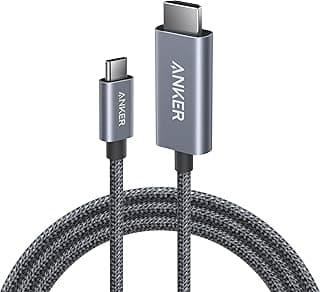 كابل نانو يو اس بي سي إلى HDMI من انكر، منفذ إدخال 140 وات (2 م، 4K، مضفر معاد تدويره)