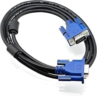 High Quality VGA Cable – For Video Transfer Between Computer And Screens/Projector – Environmental Friendly Packaging PE-LD