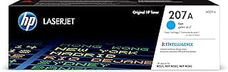 خرطوشة حبر ليزر أصلية W2211A 207A، سماوي، عبوة واحدة