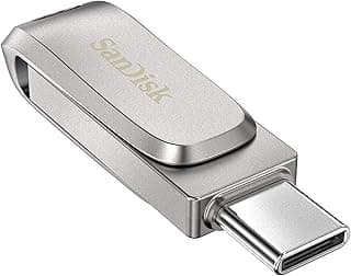 ذاكرة USB 512 GB سانديسك سانديسك USB 3.1 الجيل 1-A/Type-C مزدوج الموصل الترا مزدوج القرص الدوار لوكس [استيراد متوازي]