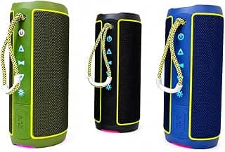 Music Apollo S27 Portable Bluetooth Speaker, 20W, IPX6 Waterproof, RGB Light, Hi-Res Audio, Outdoor