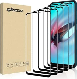 [عبوة 5 قطع] واقي شاشة متوافق مع سامسونج Galaxy A12 / A12 Nacho / A13 5G / A32 5G / A02 / A02S / A03 / A03S - 6.5 بوصة، زجاج مقوى شفاف HD، صلابة 9H، مضاد للخدش، سهل التركيب.