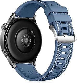 سوار مقاس 22 مم لهواوي Watch GT 5 / GT 5 Pro/GT 4 / GT 3 46 mm / GT Runner، سوار رياضي ناعم من السيليكون لهواوي Watch 4 46 mm / Watch 4 Pro 48 mm / Watch 3