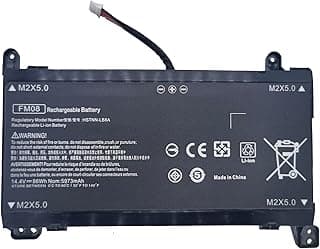 FM08 Laptop Replacement Battery for HP Omen 17-AN000 17-AN013TX AN014TX AN014NG AN012DX AN001CA Series HQ-TRE TPN-Q195 922752-421 HSTNN-LB8B HSTNN-LB8A 14.4V 86Wh (16-PIN Connector)