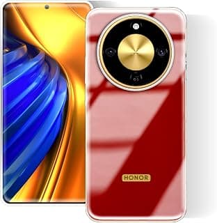 لهاتف Honor X9d، غطاء خلفي سيليكون TPU شفاف عالي الدقة، مضاد للاصفرار وحماية عالية من الصدمات متوافق مع Honor X9d (6.79 بوصة) (شفاف)